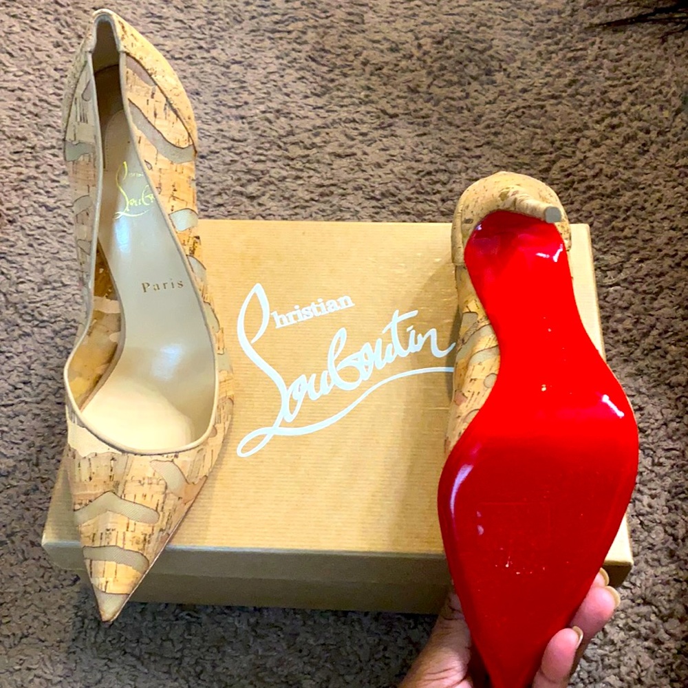 Christian Louboutin. “So Kate” 120 Cork Devore.